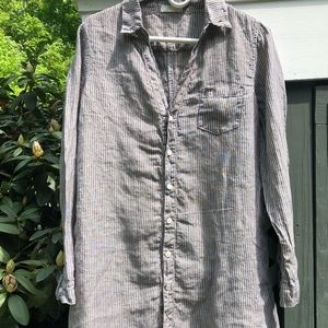 CP Shades Free People XS Linen Marlene Tunic